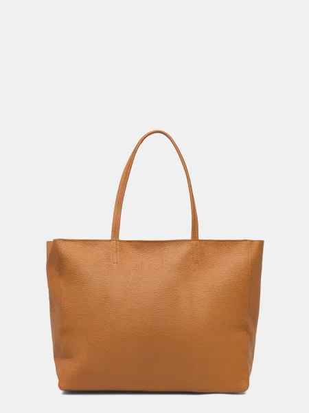 Bőr shopper táska Answear.lab barna