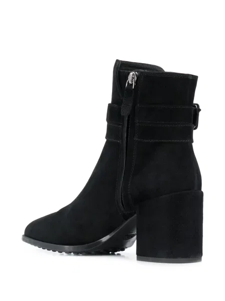Botine Tod's cu cataramă negru