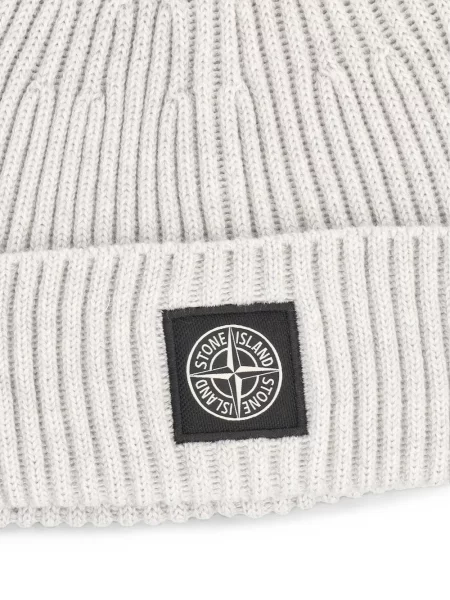 Căciulă Stone Island cu strasuri gri