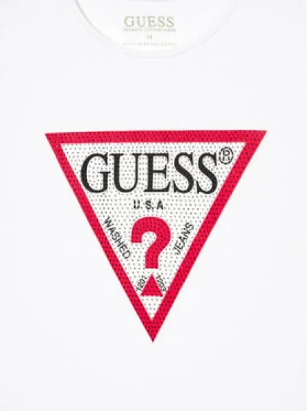 Guess Póló Regular Fit fehér