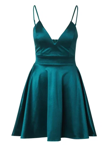 WAL G. Rochie de cocktail ALAIA cyan