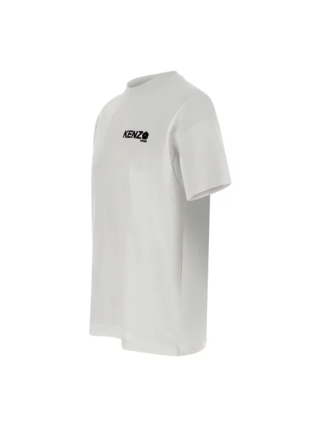 Kenzo Koszulki Mężczyzna L T-shirt z okrągłym dekoltem biały