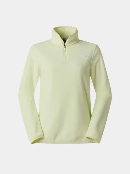 Флісова кофта The North Face W GLACIER FLEECE ZIP JACKE жовтий
