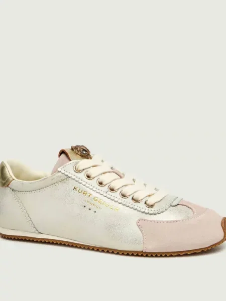 Kurt Geiger Teniși din piele ISLINGTON | piele întoarsă gri