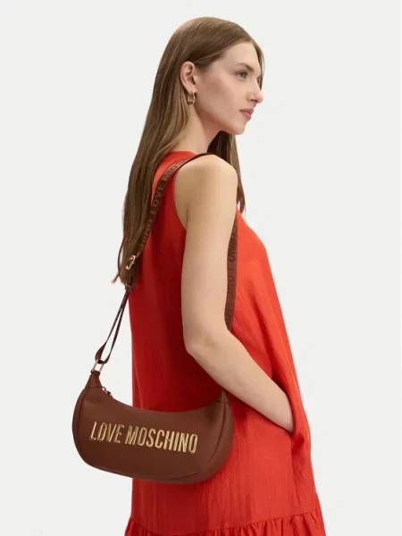 LOVE MOSCHINO Kabelka hnedá
