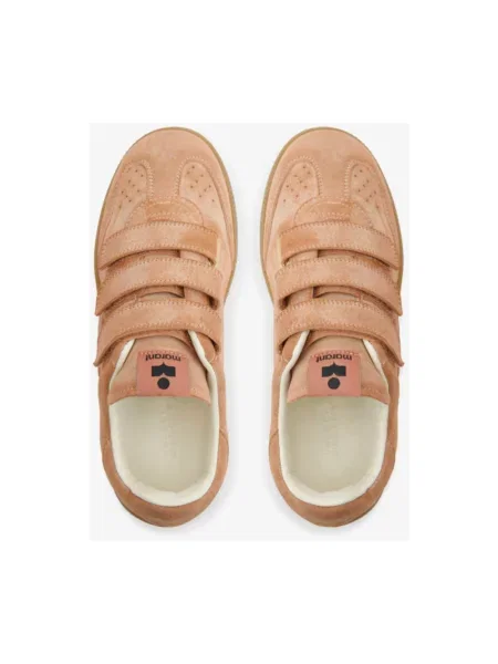 Sneakersy Isabel Marant brązowe