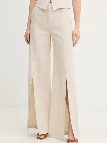 Fracomina pantaloni cu in bej