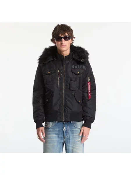 Bunda Alpha Industries Deflector Black XXL černá