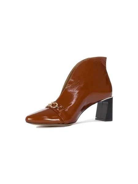 Botine Maciejka din piele maro