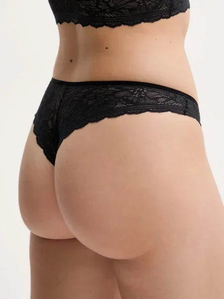 Chantelle nohavičky dámske Floral Touch čierna