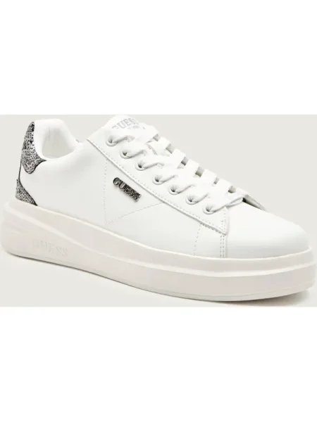 Sneakerși Guess alb