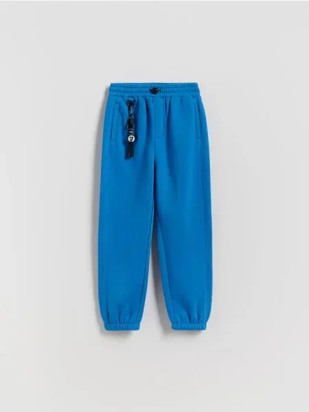 Reserved Pantaloni jogger din albastru-deschis albastru