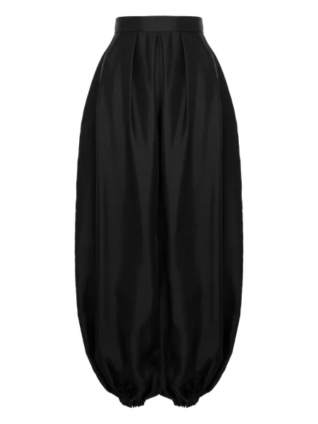 Pantaloni Manuri plisate negru