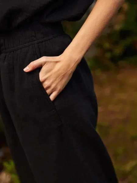 Pantaloni Marisse negru
