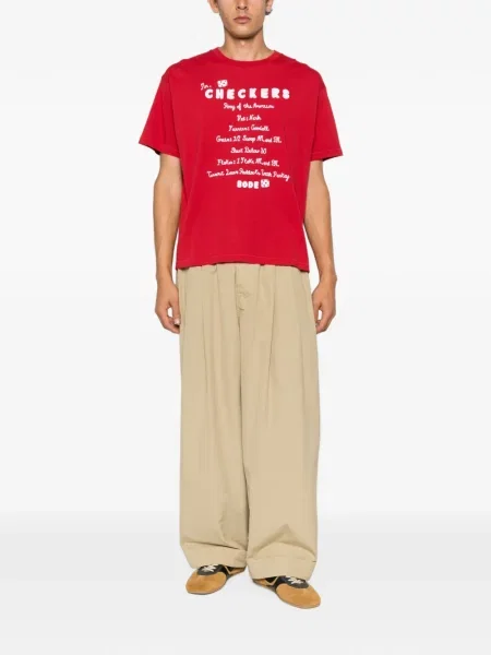 Tricou Bode cu imagine roșu