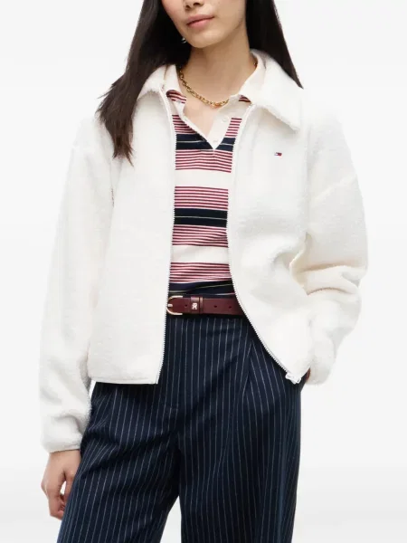 Geacă bomber Tommy Hilfiger alb