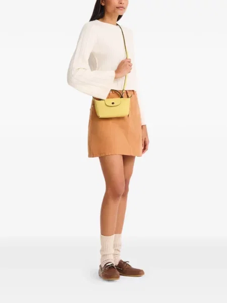 Geantă shopper Longchamp galben