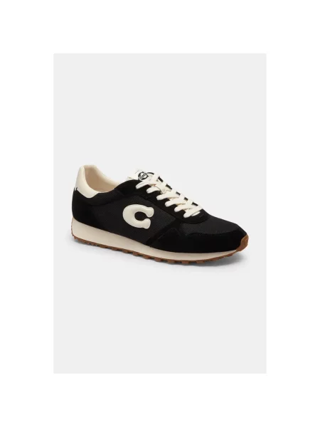 Coach Retro Runner sneakersy skórzane czarne