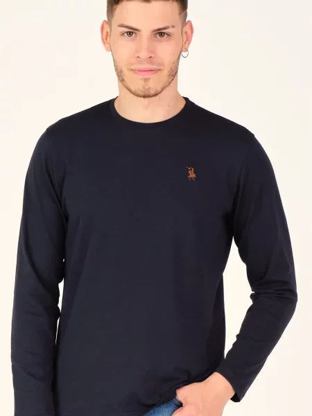 Majica z dolgimi rokavi Dewberry z dolgimi rokavi črna