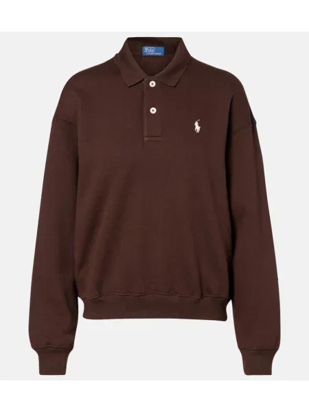 Top Polo Ralph Lauren polarowy brązowy