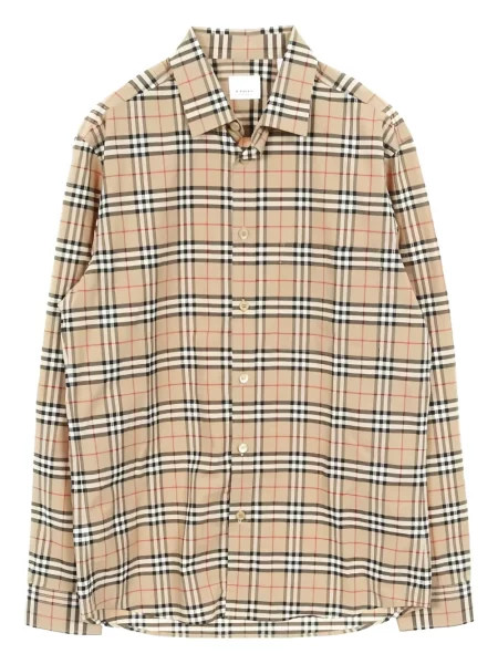 Kostkované kostkovaná košile Burberry Pre-owned