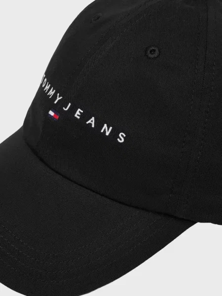 Кепка Tommy Jeans с автографом черная