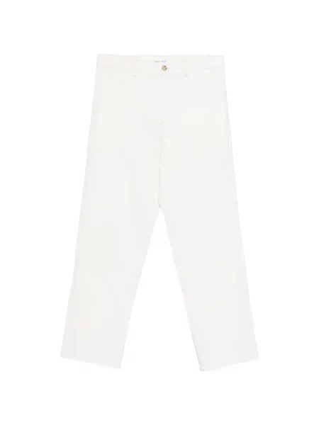 Pantaloni Samsøe Samsøe alb