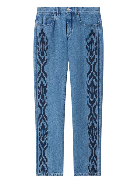 Blugi Marant cu broderie albastru