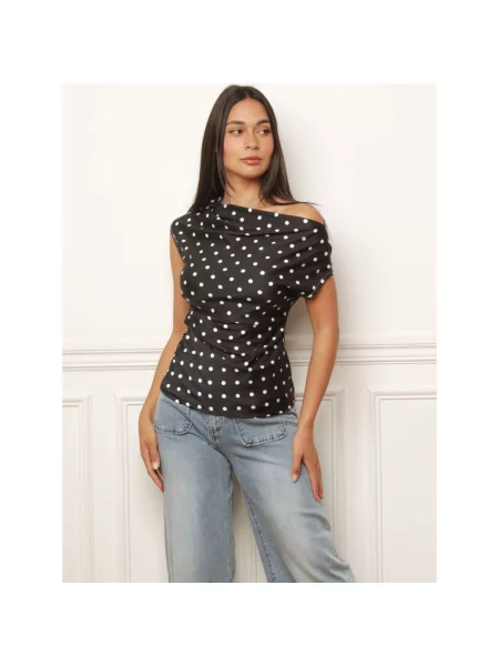 Top La Modeuse crna