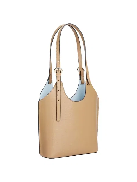 Geantă shopper Tommy Hilfiger bej