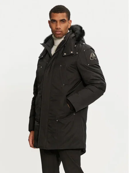 Moose Knuckles Пухено яке черен