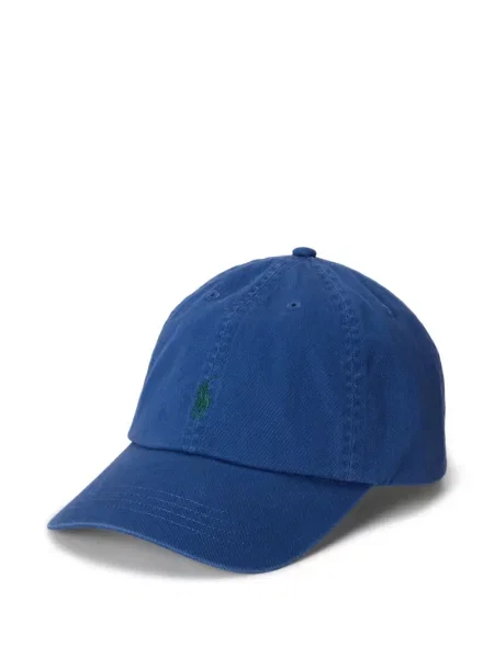 Czapka z daszkiem dziecięca Polo Ralph Lauren niebieska