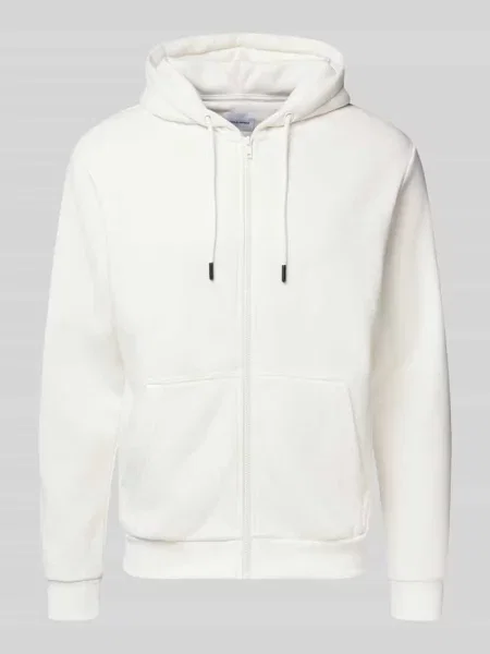 Bluza rozpinana z kapturem model ‘BRADLEY’ Jack & Jones biała