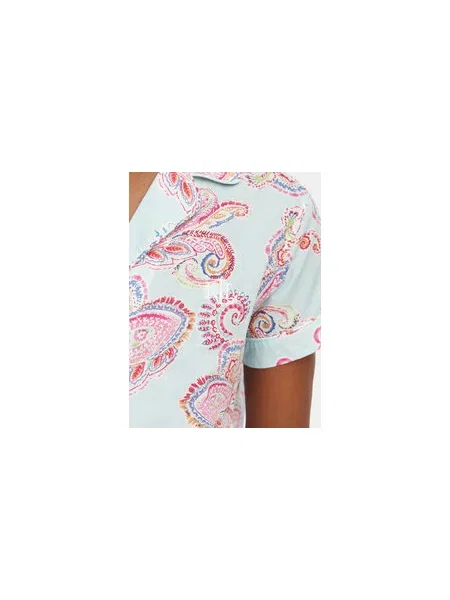 LAUREN RALPH LAUREN Pizsama LAUREN RALPH Regular Fit világoskék