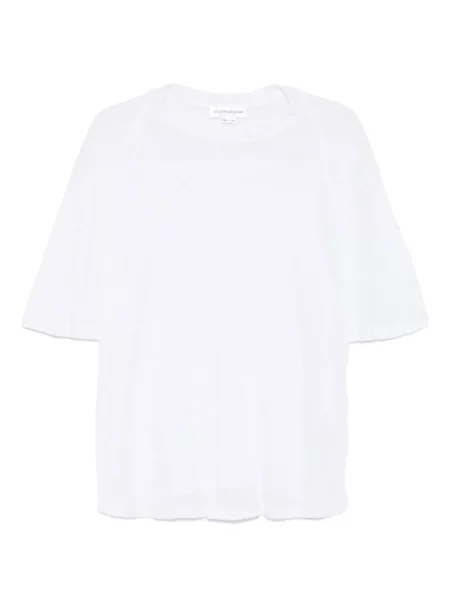 Udrapować koszulka Victoria Beckham biała