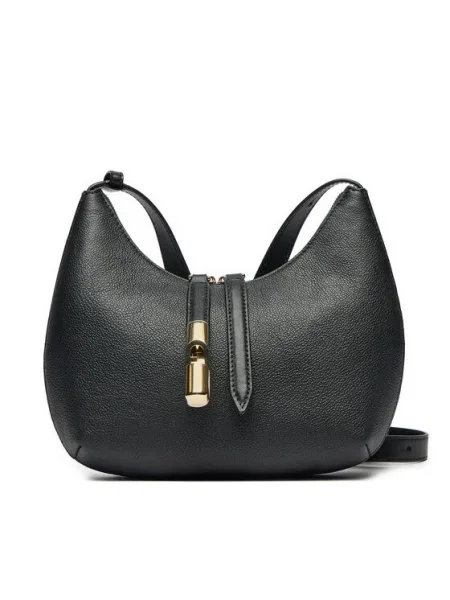 FURLA Geantă de umăr GOCCIA auriu negru
