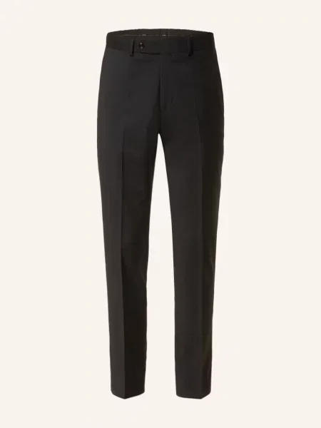 Roy Robson Oblekové Kalhoty Regular Fit black černé
