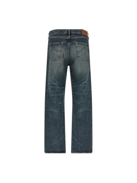 Jeansy straight leg Kenzo niebieskie