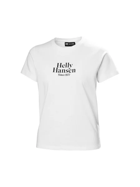 Grafic tricou Helly Hansen alb