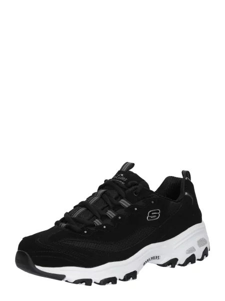 SKECHERS Nízke tenisky Biggest Fan' čierna