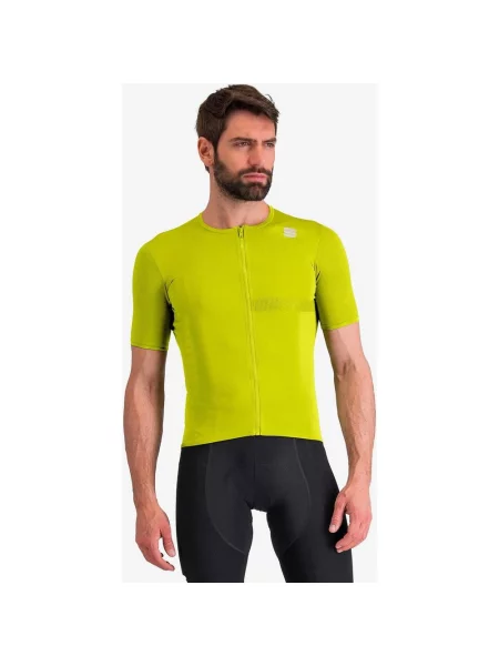 Koszulka rowerowa Sportful Matchy krótki rękaw siarkowy L żółty