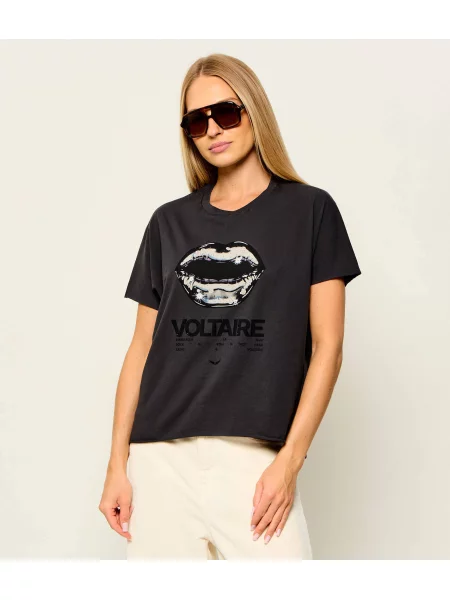 Zadig&Voltaire Tricou Tommer negru