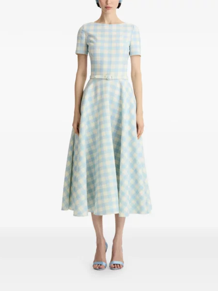 Rochie Oscar De La Renta de costum albastru