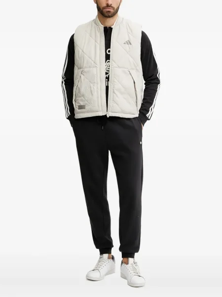 Кожени маратонки Adidas Terrex на райета с принт розово