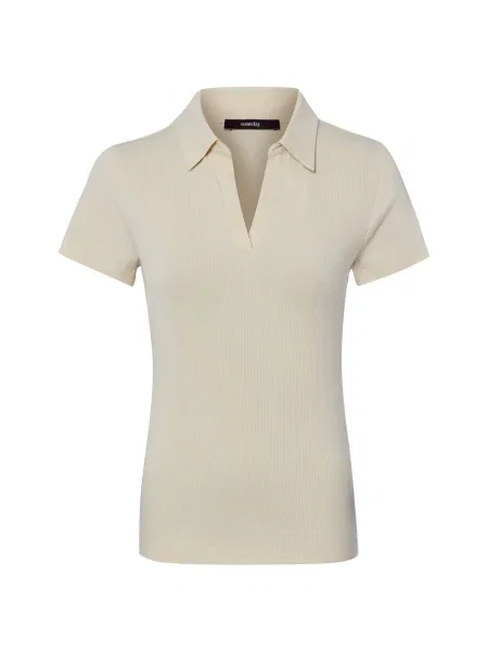 T-shirt z kołnierzykiem polo model Kleoh Polo' Someday beżowa