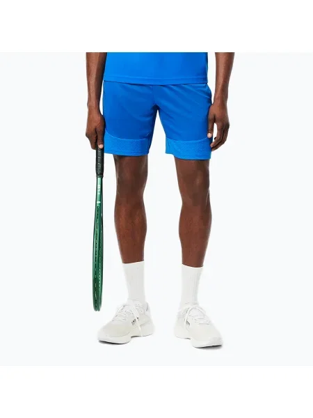 Pantaloni scurți de tenis pentru bărbați Lacoste gypsy blue albastru