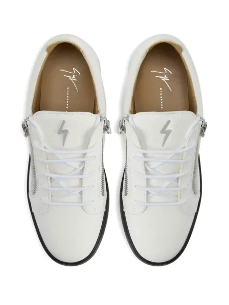 Sneakerși Giuseppe Zanotti din piele alb