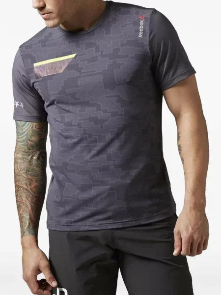 Tricou sport Reebok alergare gri