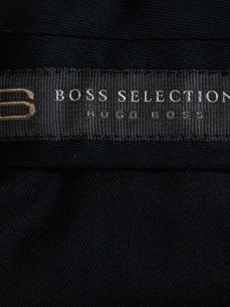 Pantaloni Boss de lână negru