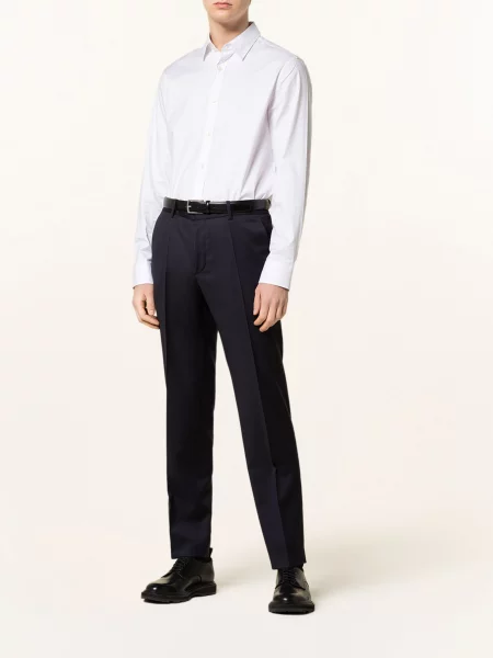 Boss Spodnie Garniturowe Genius Slim Fit blau